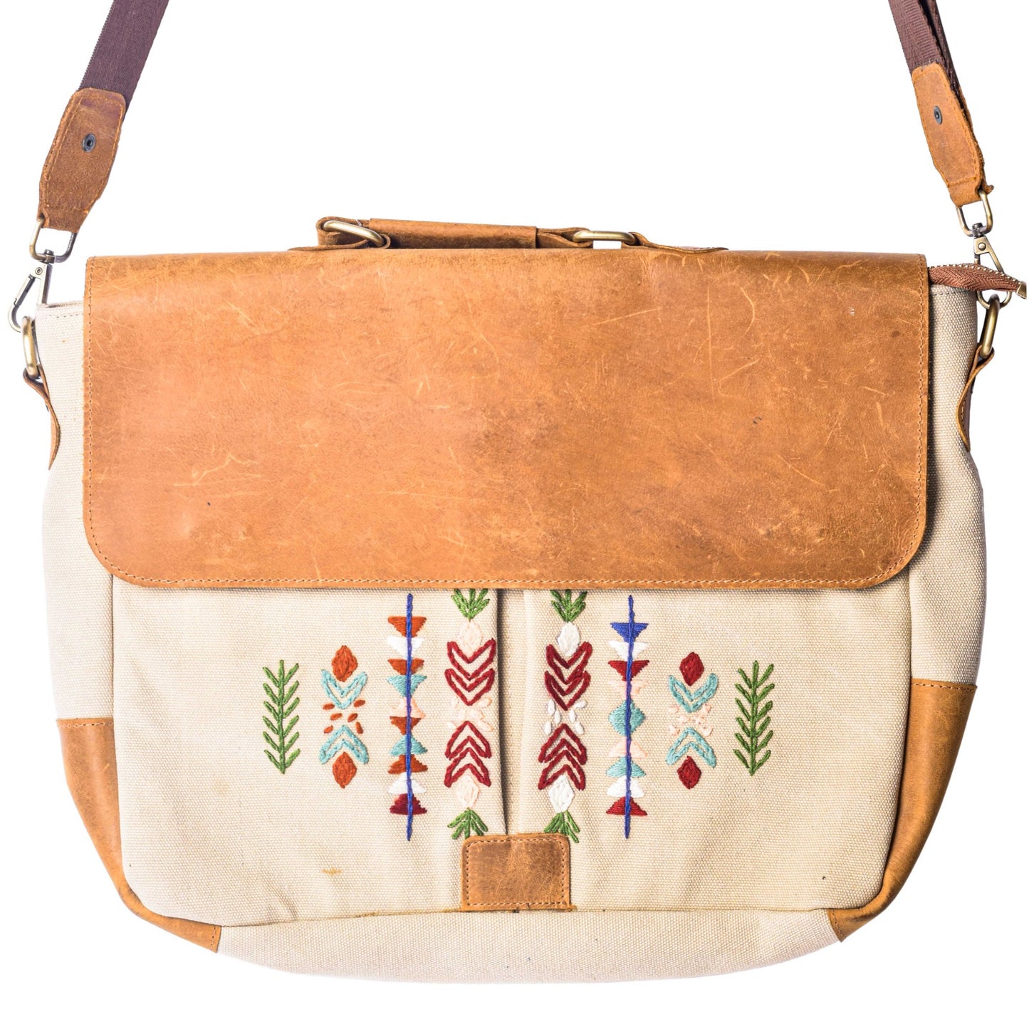 Nubian Embroidered Laptop Bag