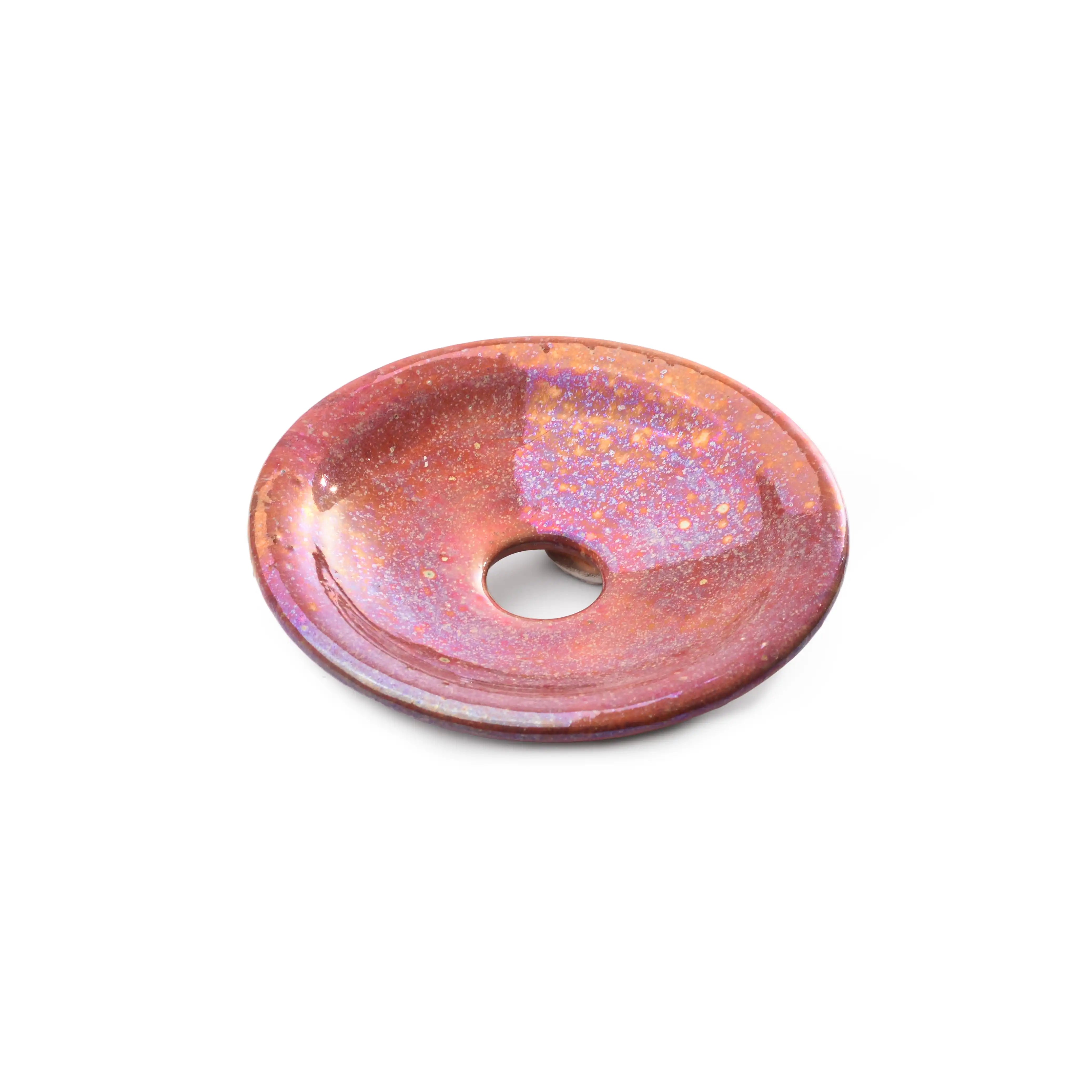 Red Galaxies Soap Dish