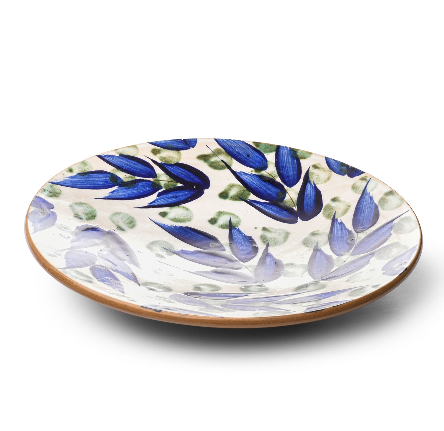 Green Leaves Large Platter