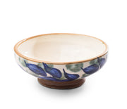 Medium Green Leaves Wide Bowl