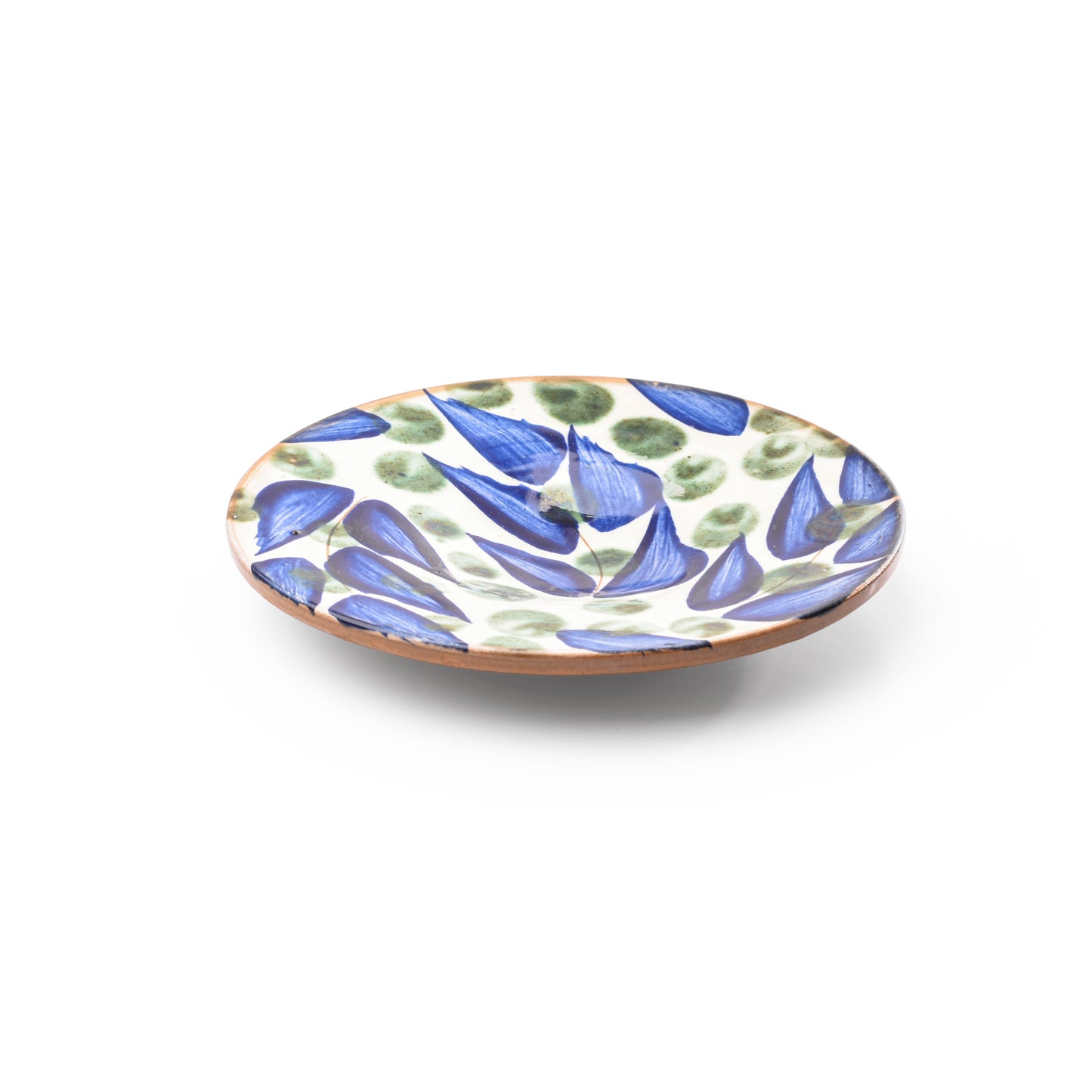 Large Green Leaves Medium Platter