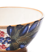 Red Palm Tree Large Bowl