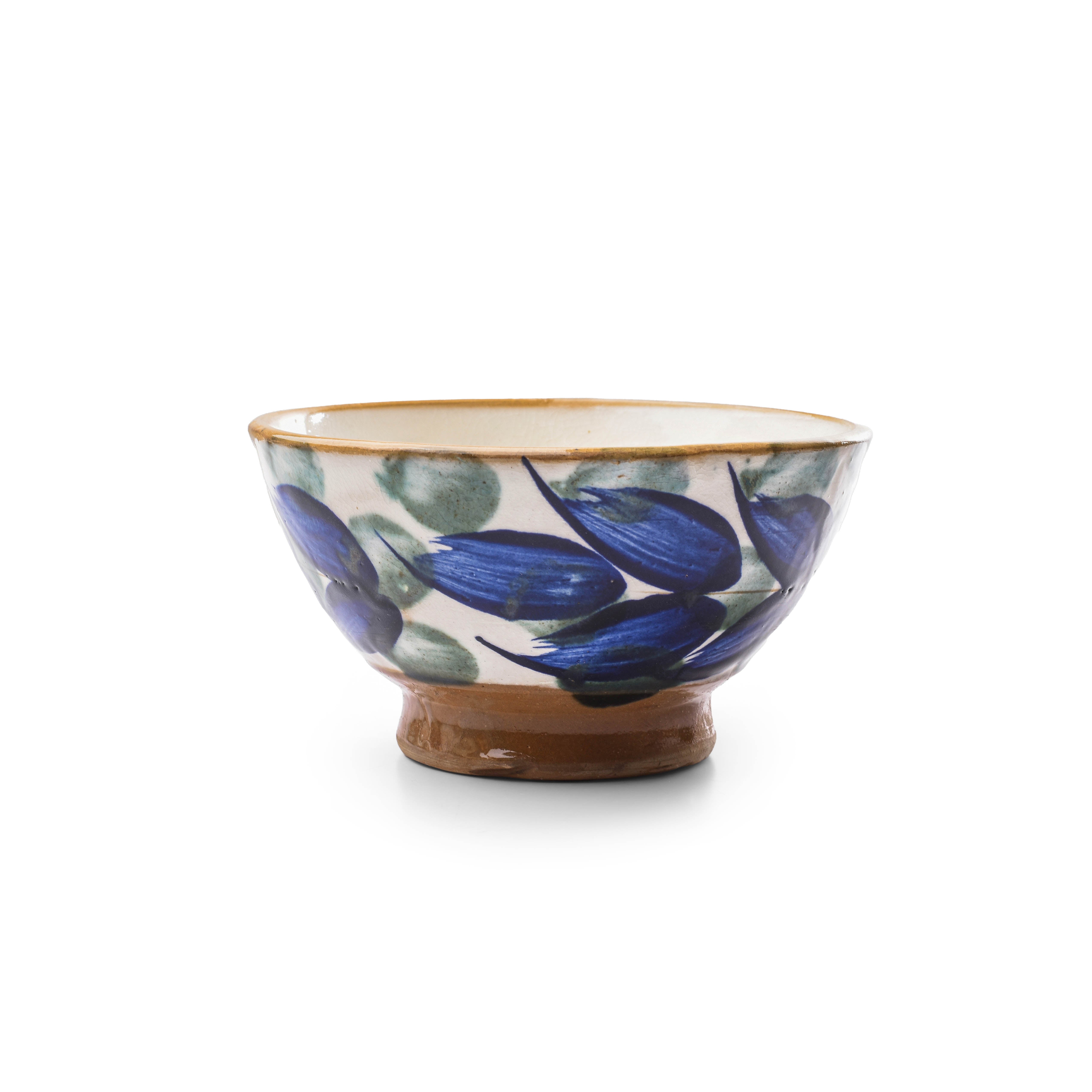 Green leaves Large Bowl